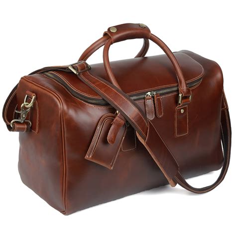 luxury weekender bags for men.